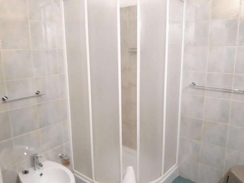 Koupelna v ubytování B&B Casa Cavalli