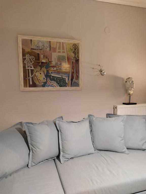 Area soggiorno di Main Square Flat - LUXURY APARTMENTS XANTHI LAX