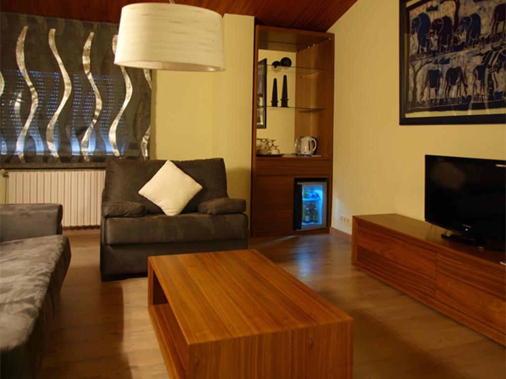 Istumisnurk majutusasutuses Hotel Guillem & Spa