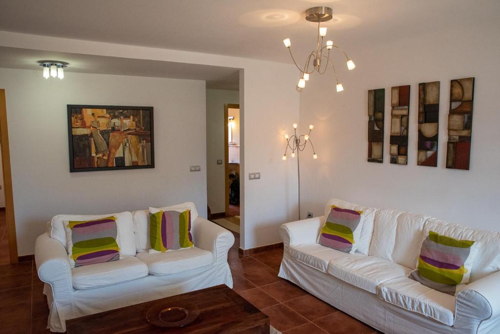 Posezení v ubytování Casa Idilica Apartment