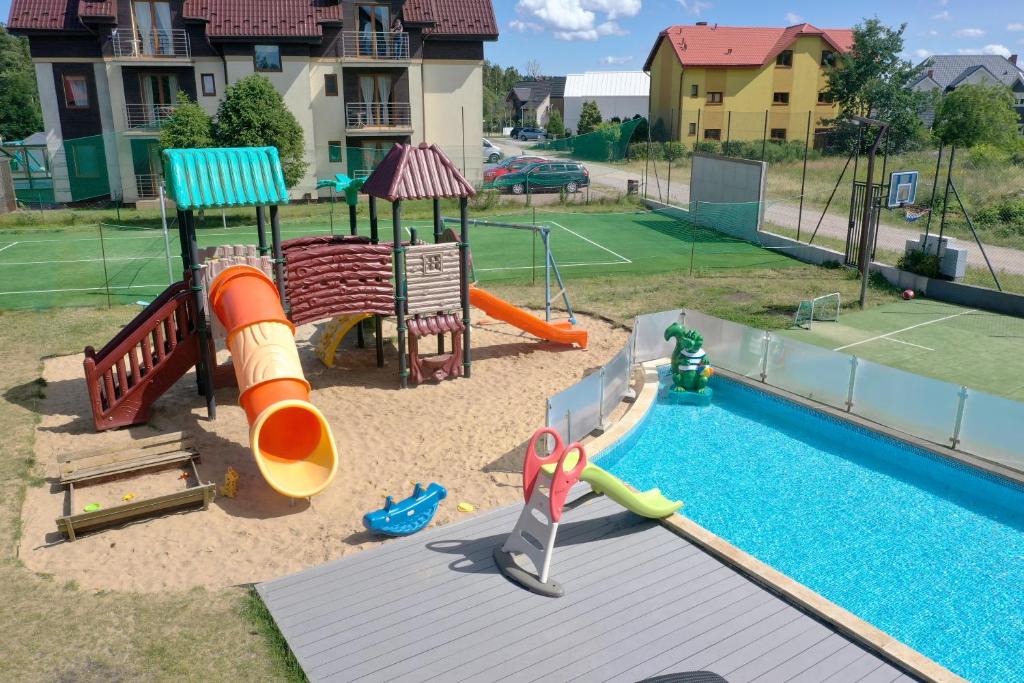 Bazén v ubytovaní Hotel SPA Activia alebo v jeho blízkosti
