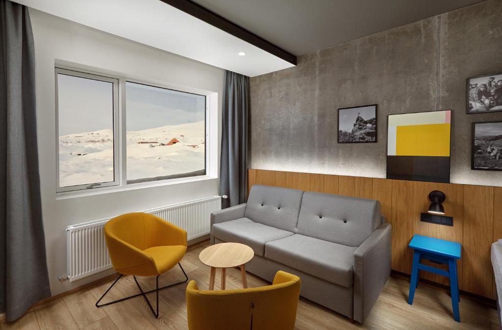 Posezení v ubytování Mývatn - Berjaya Iceland Hotels