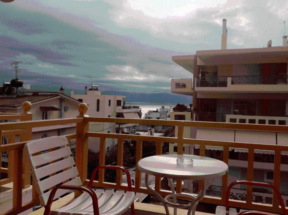 Balkón nebo terasa v ubytování Hotel Aidipsos