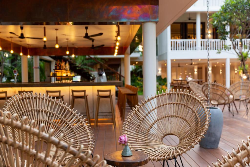 Restaurace v ubytování FCC Angkor by Avani