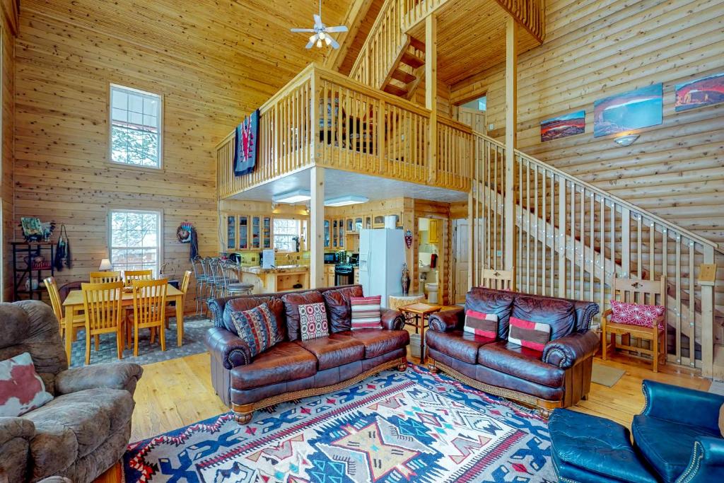 Istumisnurk majutusasutuses Red Top Lodge