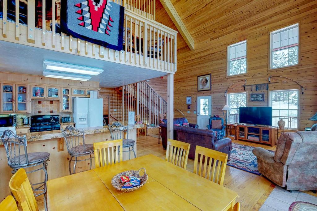 Istumisnurk majutusasutuses Red Top Lodge