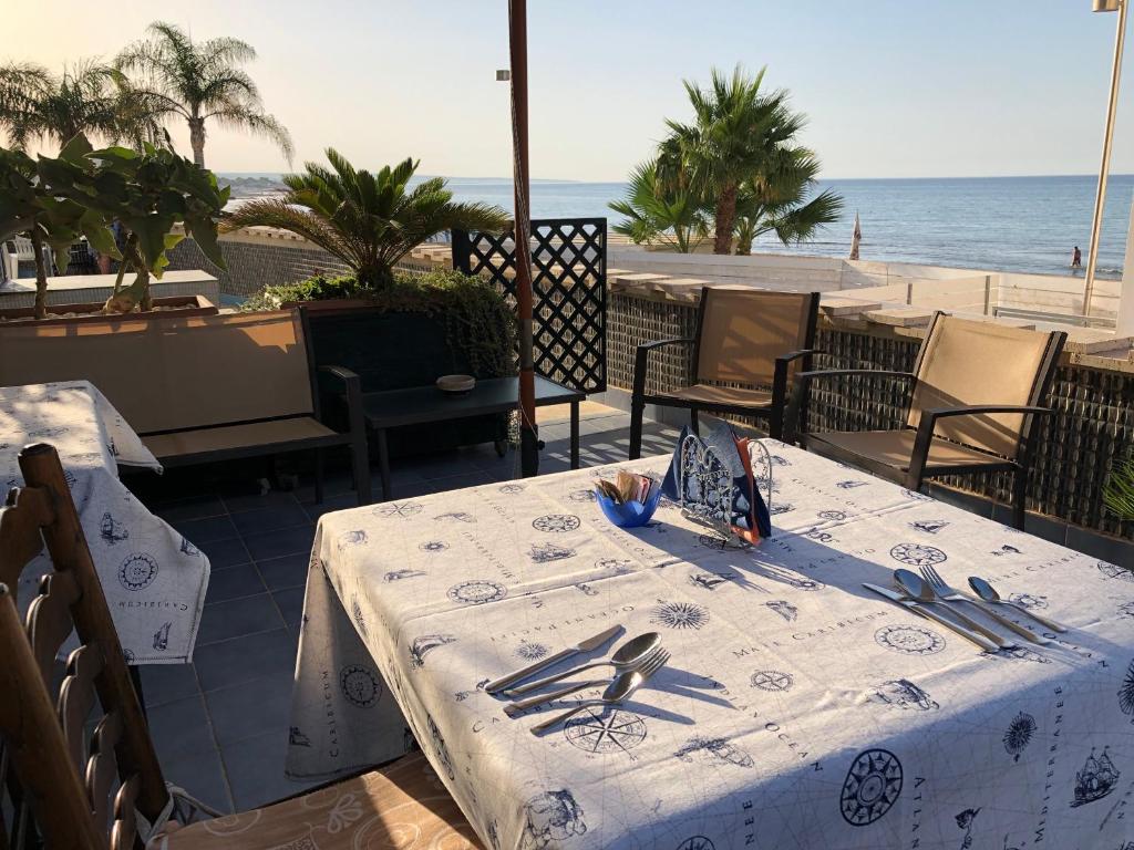 Nespecifikovaný výhled na moře nebo výhled na moře při pohledu z bed and breakfast