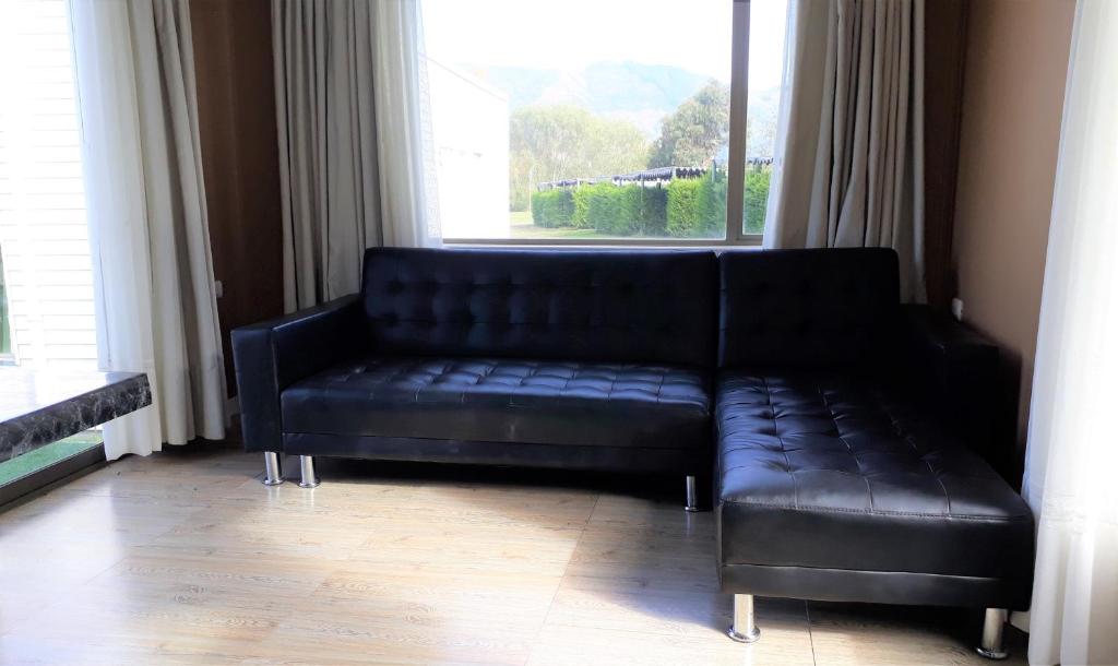 Posezení v ubytování Achibueno Lodge