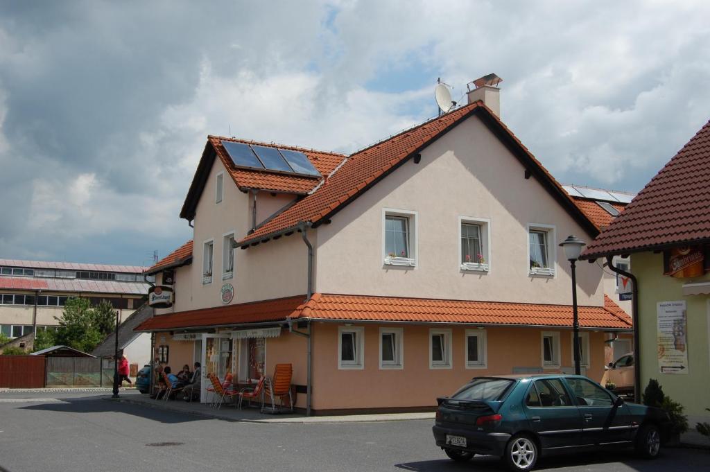 Budova, kde se penzion nachází