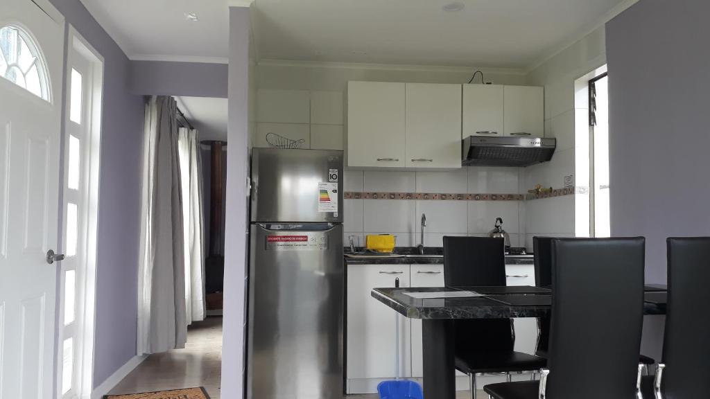 Kuchyň nebo kuchyňský kout v ubytování Achibueno Lodge