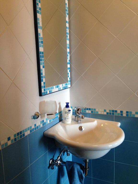 Koupelna v ubytování B&B Martius 2