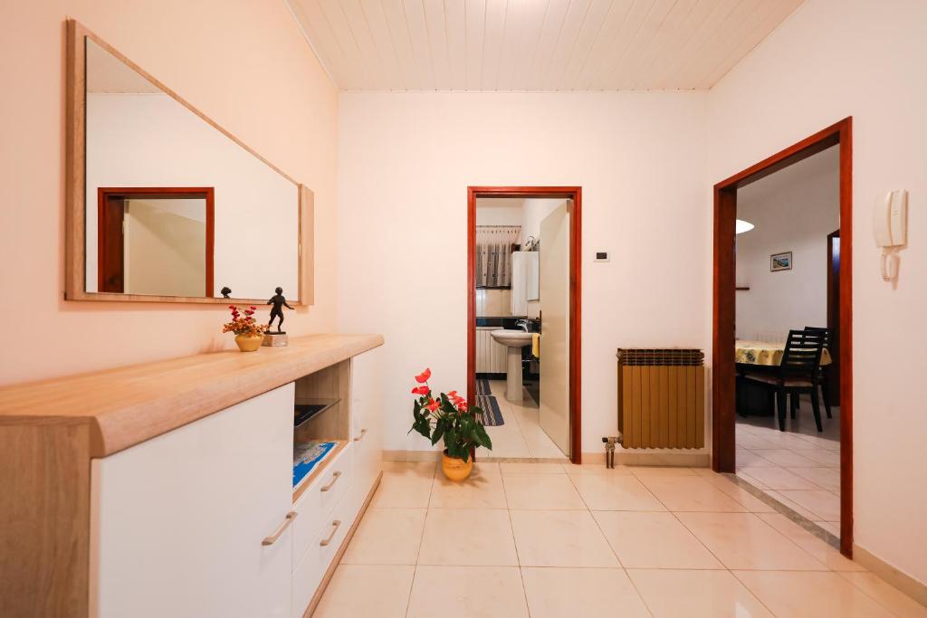 Kuchyňa alebo kuchynka v ubytovaní Apartman Antisin