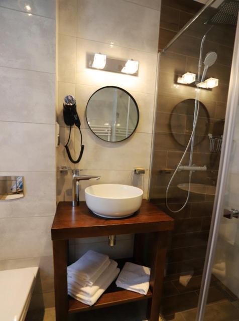 Kúpeľňa v ubytovaní Apartamenty Biała Perła