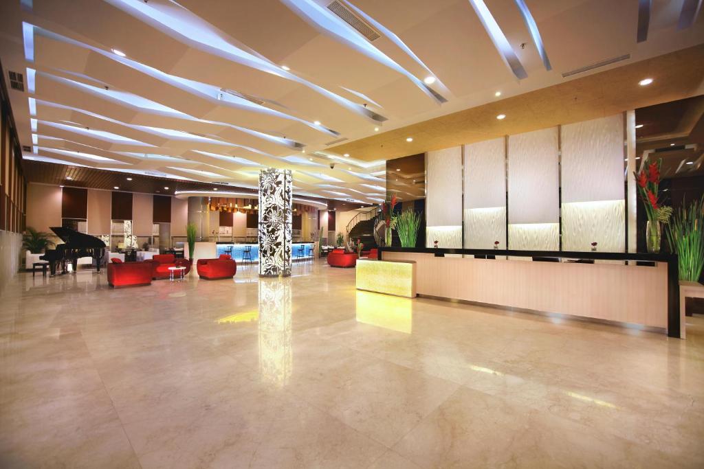 Posezení v ubytování Atria Hotel Malang
