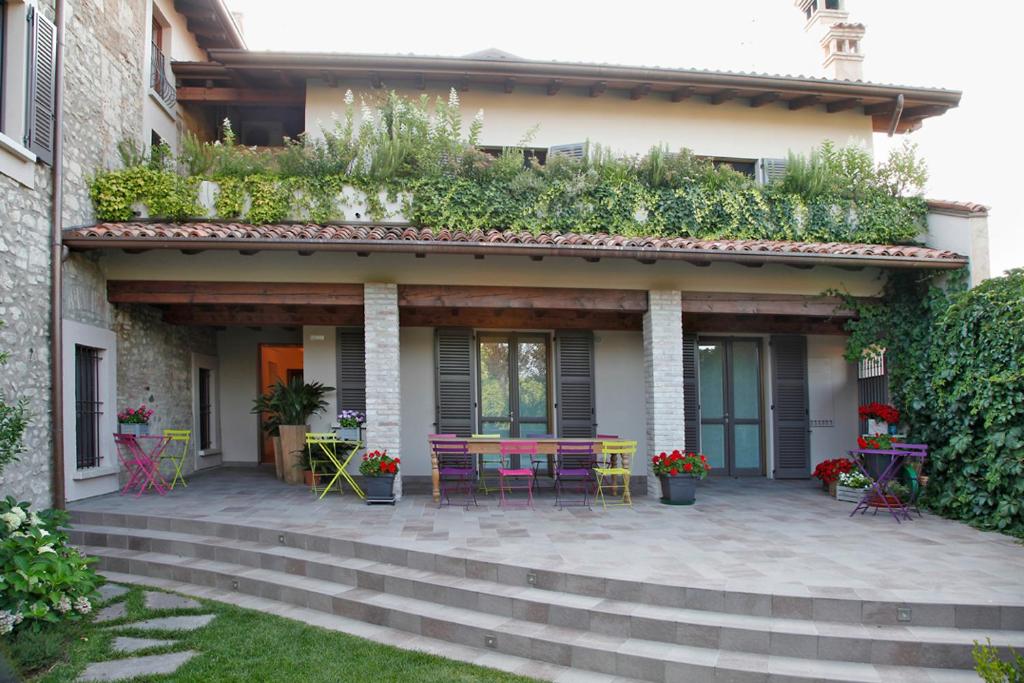 Zahrada ubytování B&B Camignone Franciacorta