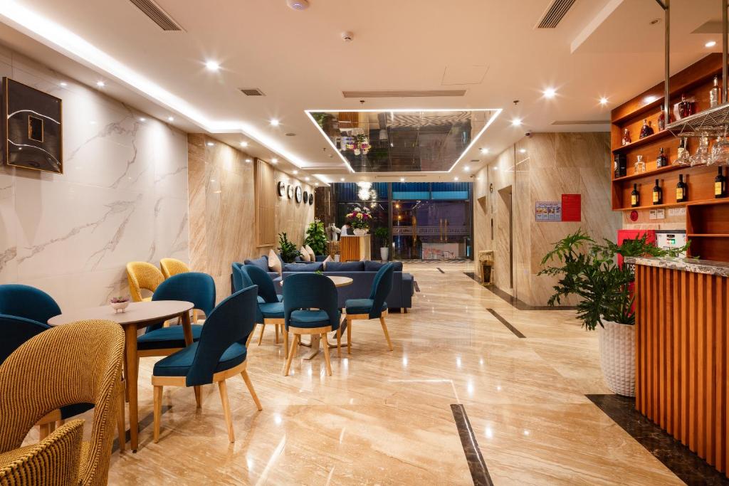 Posezení v ubytování Lucky Sun Hotel Nha Trang Beach