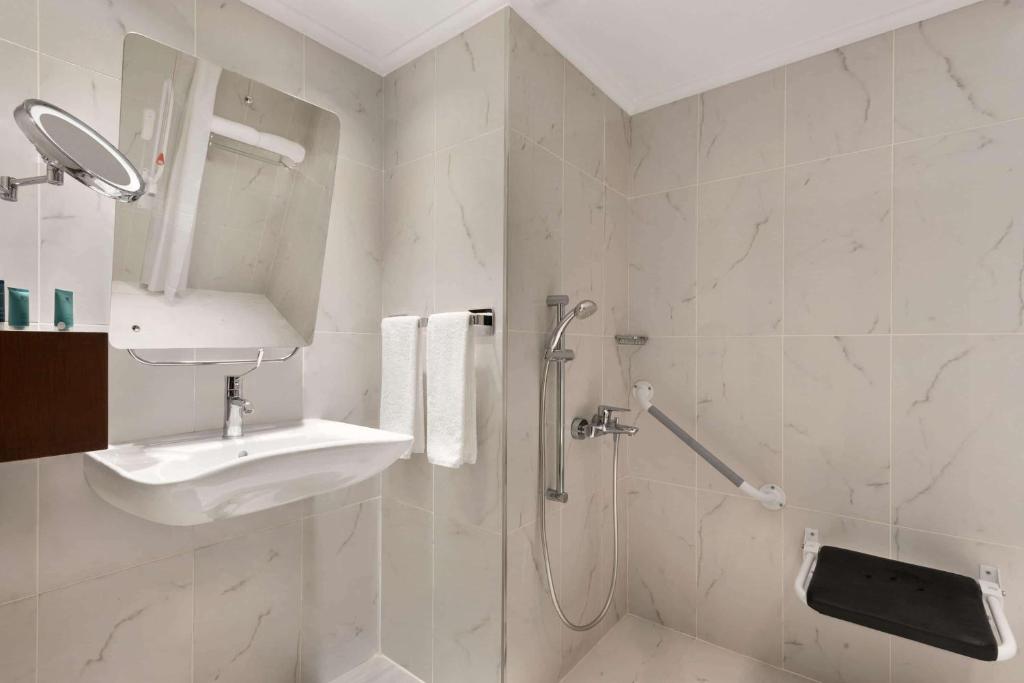 Koupelna v ubytování Wyndham Grand Kayseri