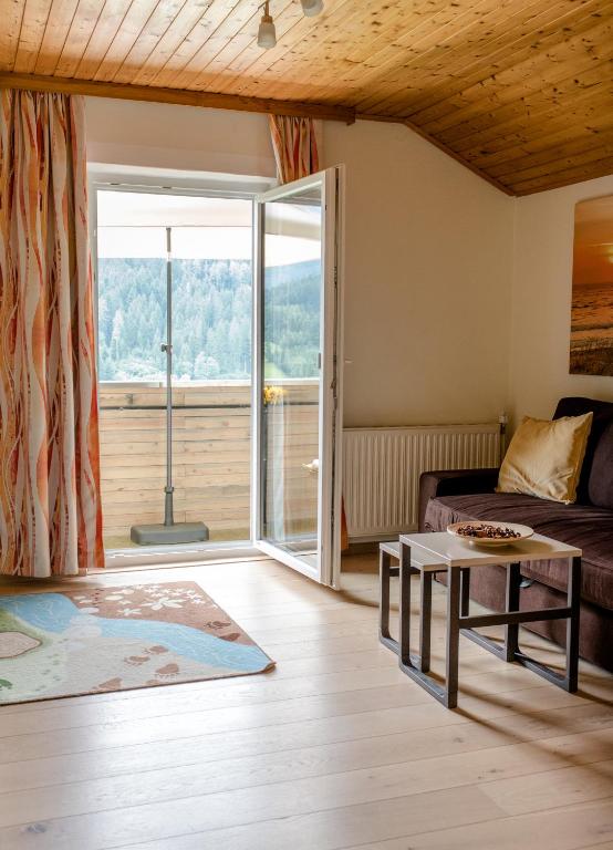Posezení v ubytování Ferienhaus Mountain View