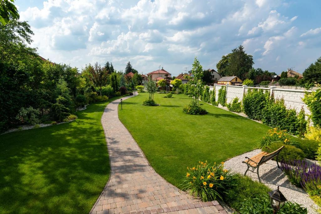 Zahrada ubytování Villa Ephélia
