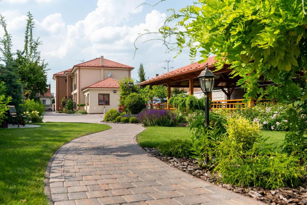 Zahrada ubytování Villa Ephélia