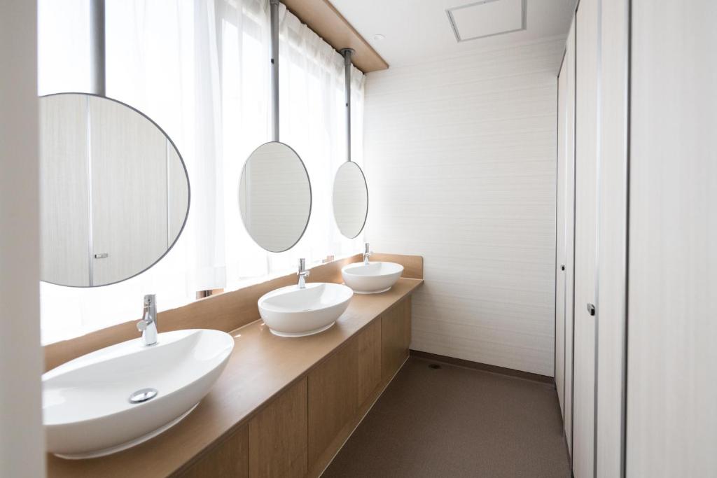 Koupelna v ubytování Matsue Urban Hotel CubicRoom