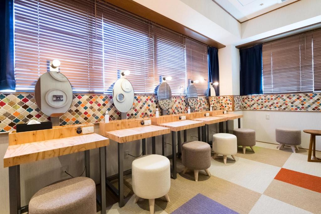 Restaurace v ubytování Matsue Urban Hotel CubicRoom