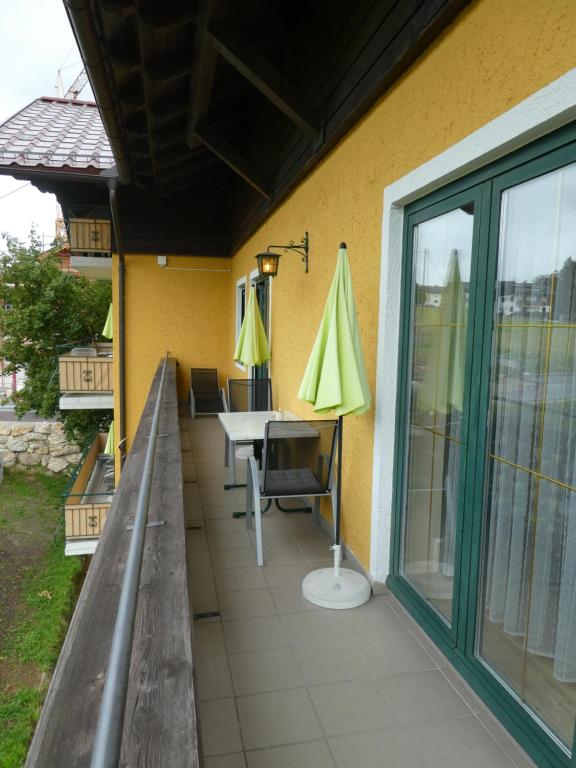 Balkón nebo terasa v ubytování Haus Daheim