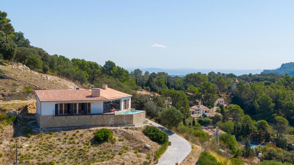 Táj a villa közelében