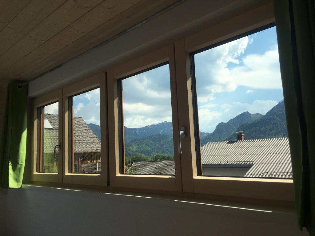Nespecifikovaný výhled na hory nebo výhled na hory při pohledu z apartmánu