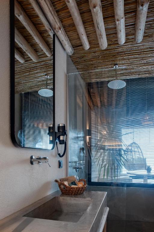 Kuchyň nebo kuchyňský kout v ubytování Harbour Suites Fethiye