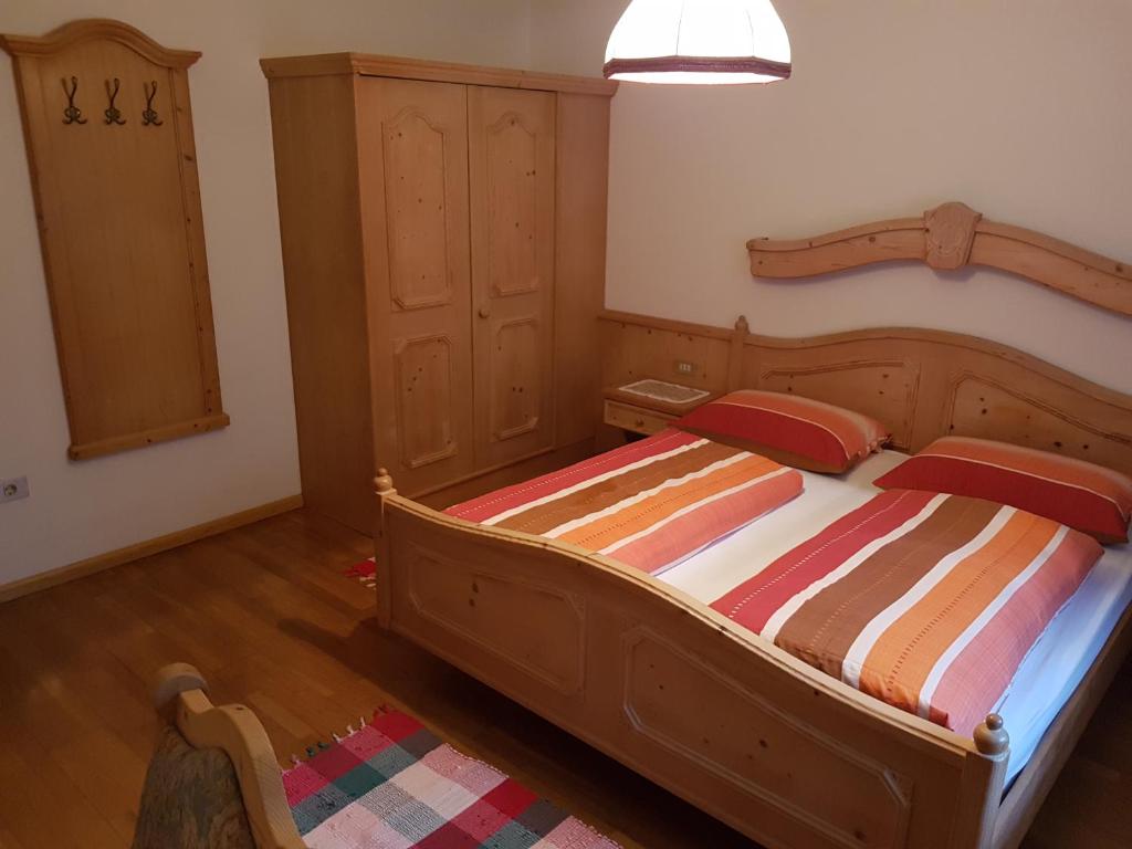 Postel nebo postele na pokoji v ubytování Feldlechn
