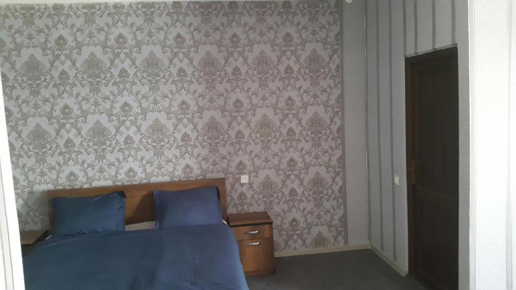 Postel nebo postele na pokoji v ubytování Lake Tabatskuri