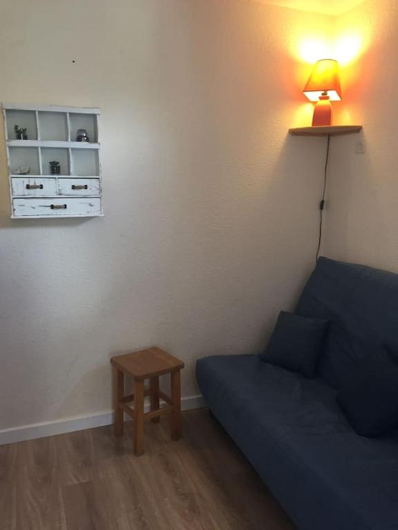 Posezení v ubytování Appartement pied des pistes 4 à 6 pers - Les Deux-Alpes