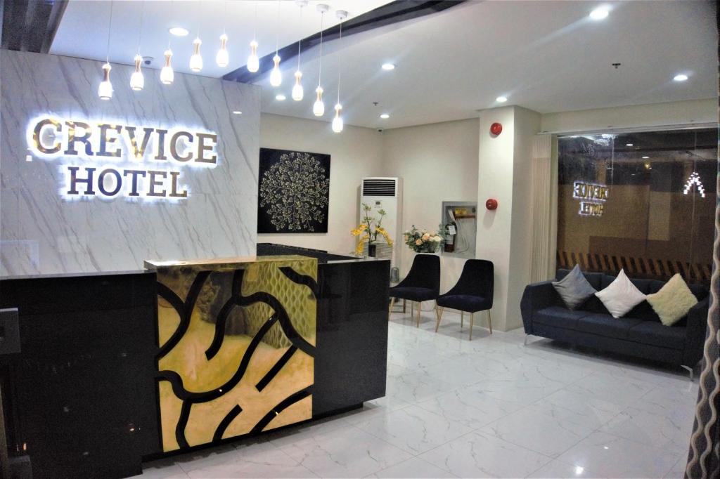 Vstupní hala nebo recepce v ubytování CREVICE HOTEL