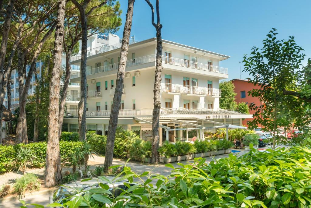 Zahrada ubytování Hotel Milano