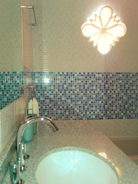 Koupelna v ubytování Hotel Casa Jardin