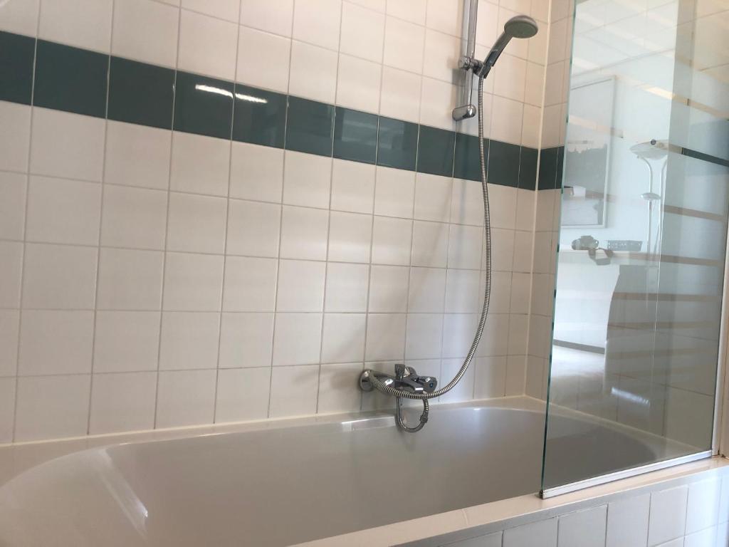 Koupelna v ubytování Hotel Zee en Duin