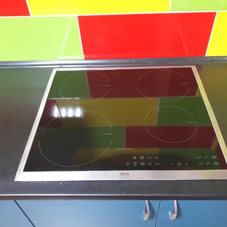 Kuchyň nebo kuchyňský kout v ubytování Hostel 777 Vokzal