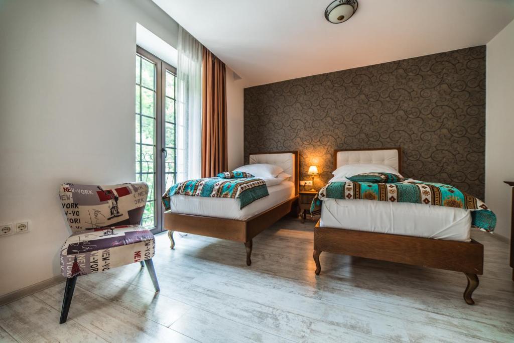 Hotel Kostelski Buk - Salle Jumelle Standard Avec Vue Sur La Rue