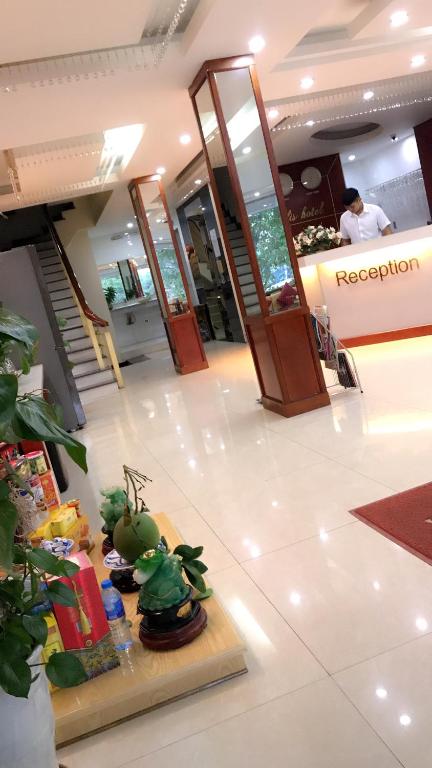 Vstupní hala nebo recepce v ubytování Paradis Hotel