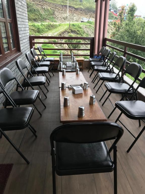 Posezení v ubytování Hotel Brisha Sarangkot