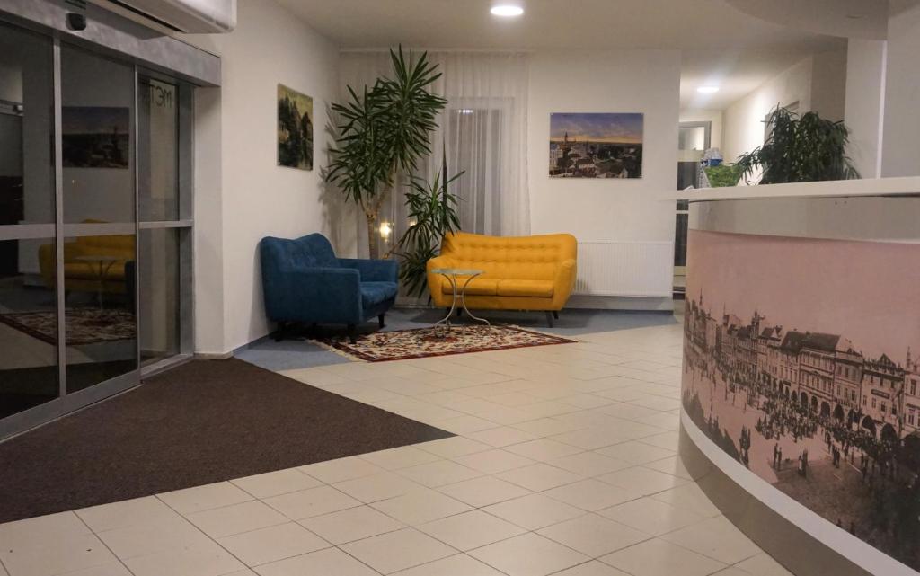 Posezení v ubytování Hotel Metropol CB