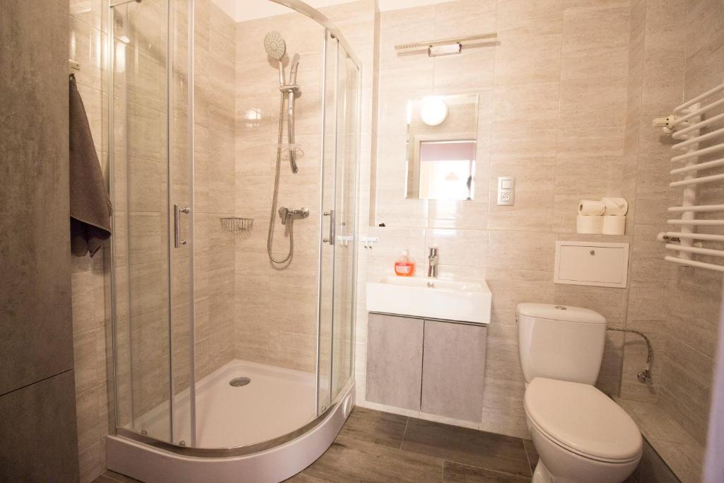 Kúpeľňa v ubytovaní LUCKY APARTMENTS - Świdnicka Old Town