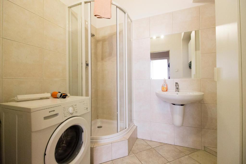 Kúpeľňa v ubytovaní LUCKY APARTMENTS - Świdnicka Old Town