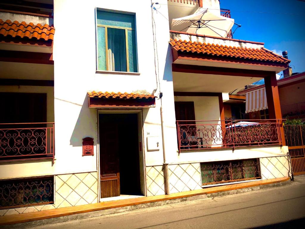 Budynek, w którym mieści się apartament