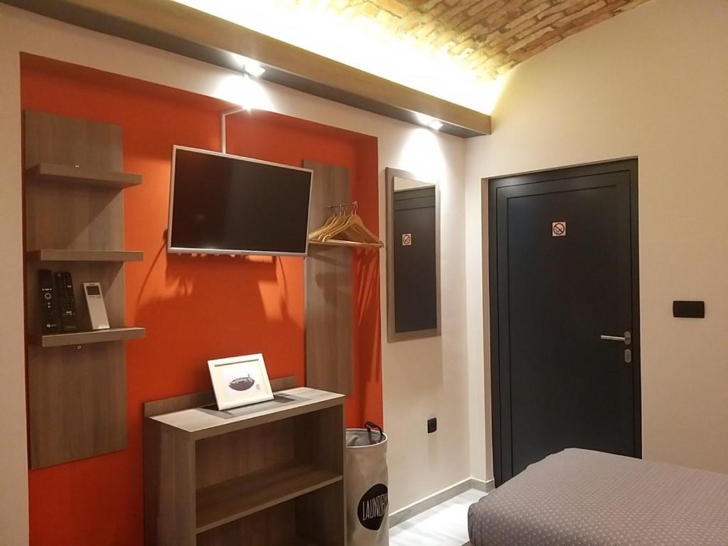 TV a/nebo společenská místnost v ubytování Centralcityrooms