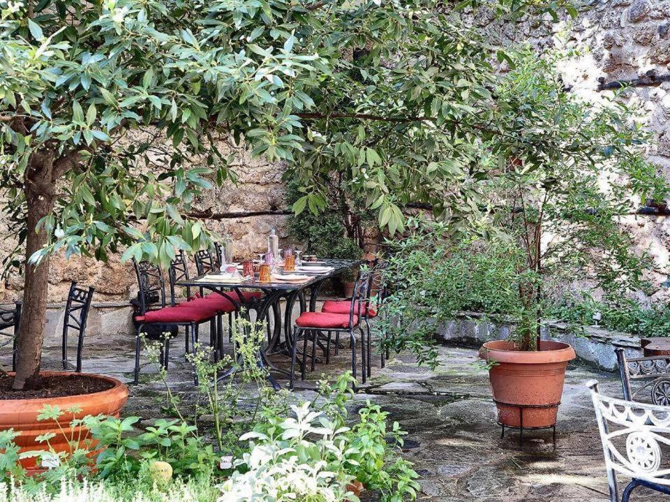 Ogród w obiekcie Boutique Hotel Palea Poli