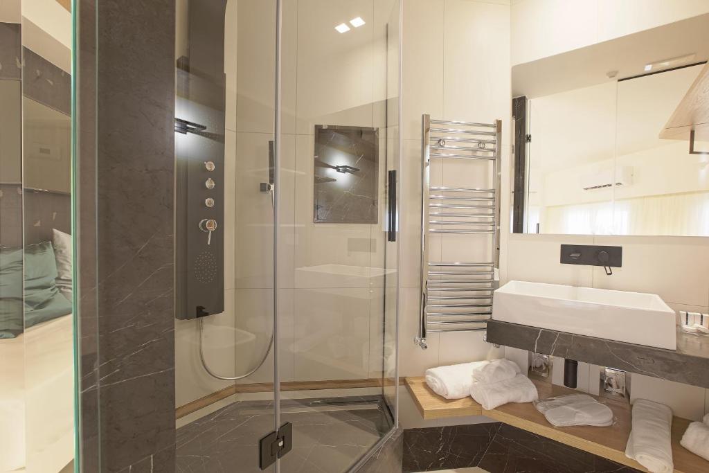 Koupelna v ubytování Hedoné Design Experience B&B