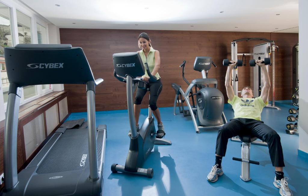 Fitness centrum a/nebo fitness zařízení v ubytování Hotel Stadt Kufstein