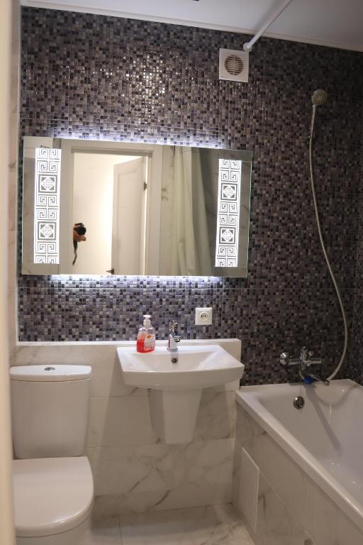 Kúpeľňa v ubytovaní New apartment 2019 near Botanic garden